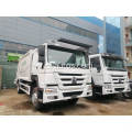 4x2 Sinotruk Howo 16m3 16cbm 12 tas Camion à ordures